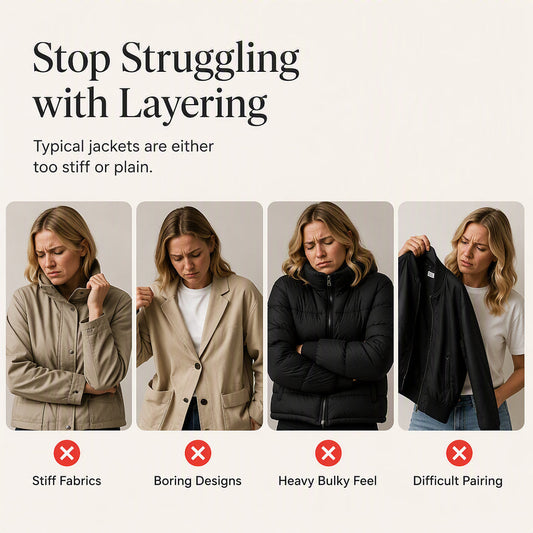 Women's Denim Patchwork Knit Cardigan Jacket