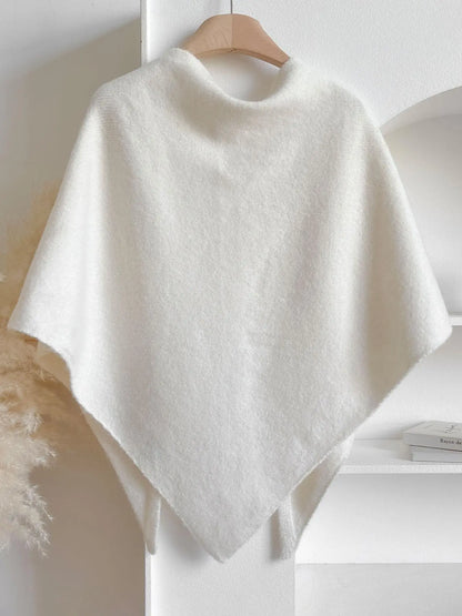 💝💝Women's Trendy Solid Knitted Shawl, Casual Soft Comfortable Scarf for Daily Wear, Fashion Accessories for Women & Girls