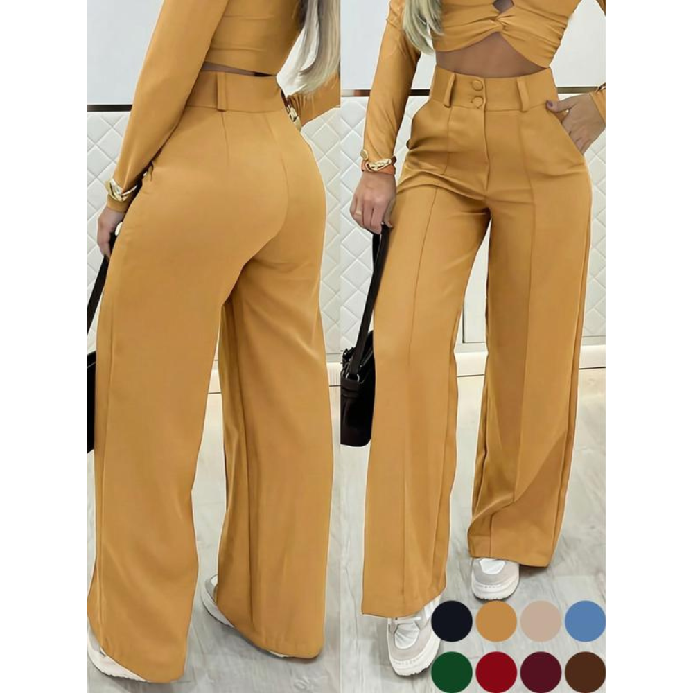 💝💝Women’s High-Waisted Wide-Leg Pants – Casual & Comfortable ❤️