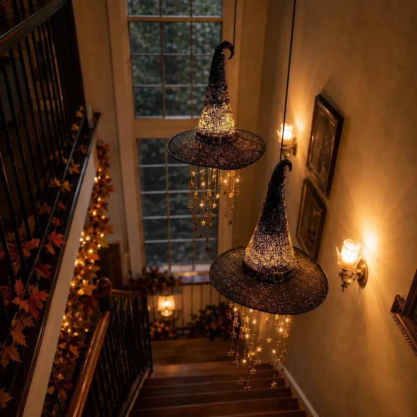 Enchanted Glow Witch Hat Lights