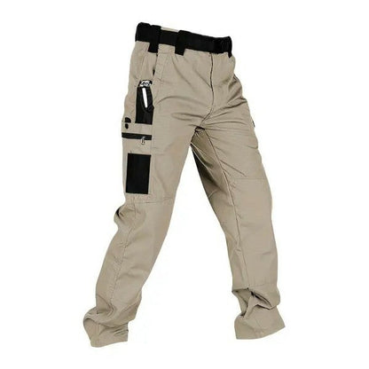 💝💝Men's Tactical Work Pants with Multi-Pocket Zipper Design