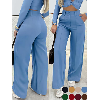 💝💝Women’s High-Waisted Wide-Leg Pants – Casual & Comfortable ❤️
