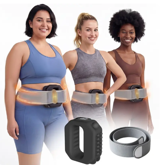 Portable Wearable Massage Device with Adjustable Strap