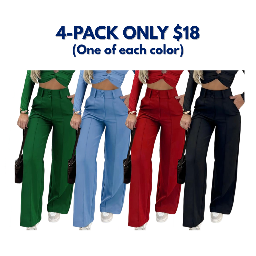 💝💝Women’s High-Waisted Wide-Leg Pants – Casual & Comfortable ❤️