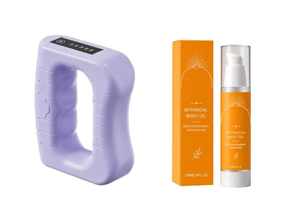 Portable Wearable Massage Device with Adjustable Strap