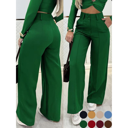 💝💝Women’s High-Waisted Wide-Leg Pants – Casual & Comfortable ❤️