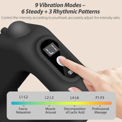 Portable Wearable Massage Device with Adjustable Strap