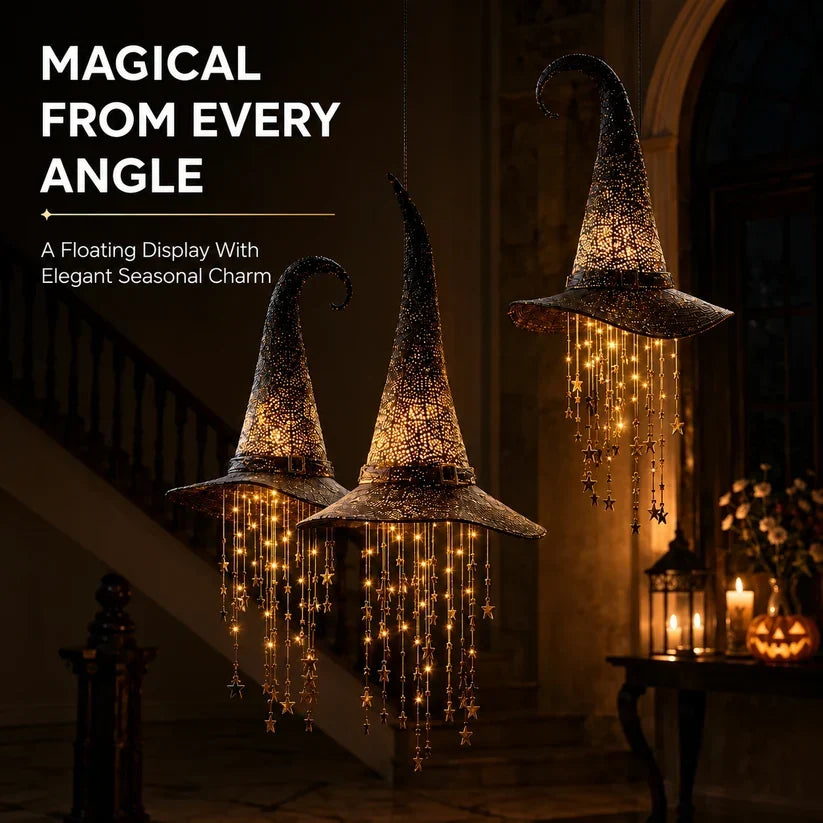 Enchanted Glow Witch Hat Lights