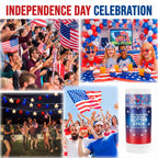 Patriotic Glitter Stick – Red, White & Blue