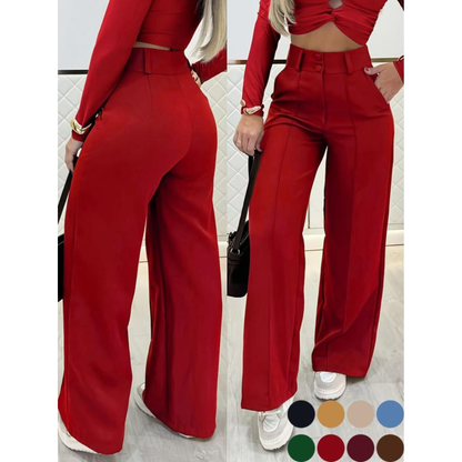 💝💝Women’s High-Waisted Wide-Leg Pants – Casual & Comfortable ❤️