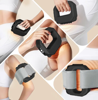 Portable Wearable Massage Device with Adjustable Strap