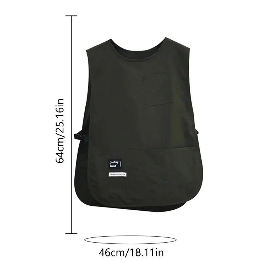 Everyday Kitchen Apron with Large Pocket – Adjustable Waterproof-Resistant Design