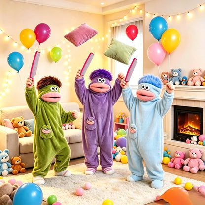 Cozy Wearable Blanket Hoodie – Funny Plush Loungewear for Adults