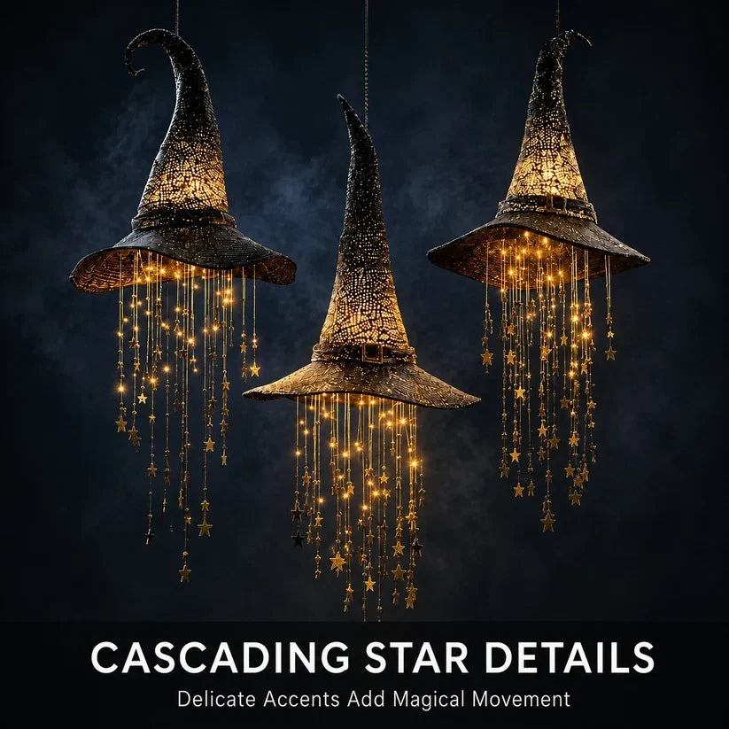Enchanted Glow Witch Hat Lights