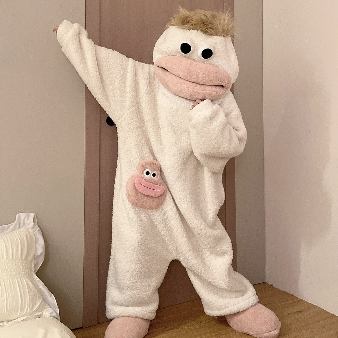 Cozy Wearable Blanket Hoodie – Funny Plush Loungewear for Adults