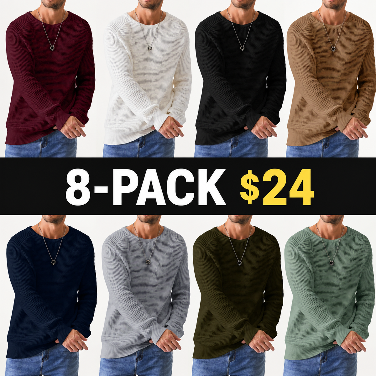 💝💝Men’s Classic Crewneck Sweater