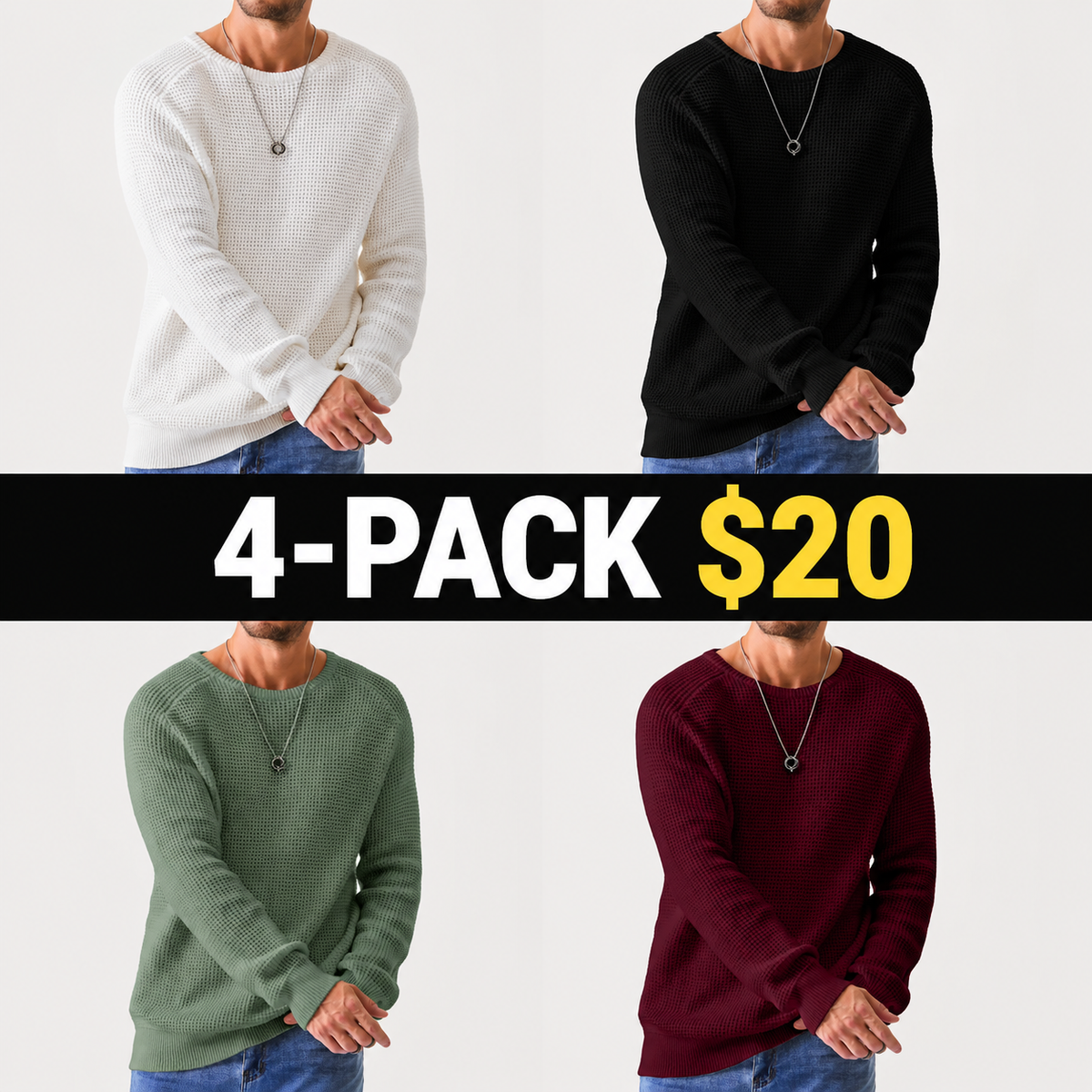 💝💝Men’s Classic Crewneck Sweater