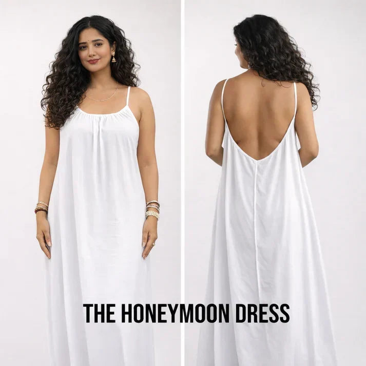 Women's Backless Cami Maxi Dress