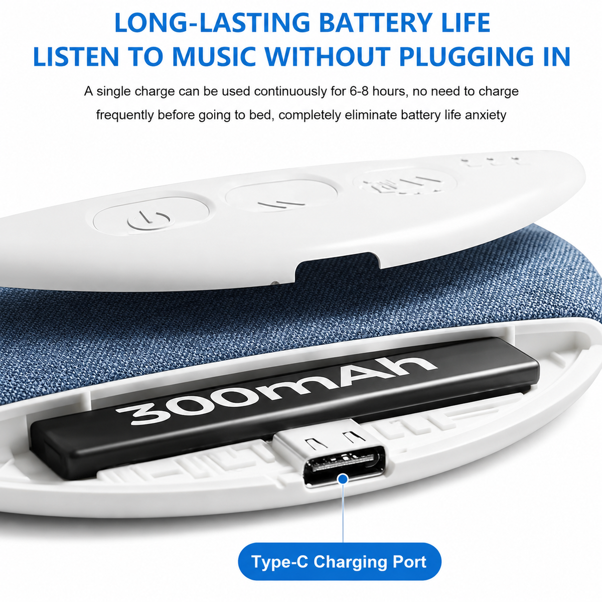 Bluetooth Pillow Speaker – Private Sleep Audio Without Earbuds