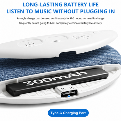 Bluetooth Pillow Speaker – Private Sleep Audio Without Earbuds