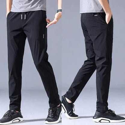 🎉 3-Pack Men's Premium Stretch Pants – Black + Grey + Navy