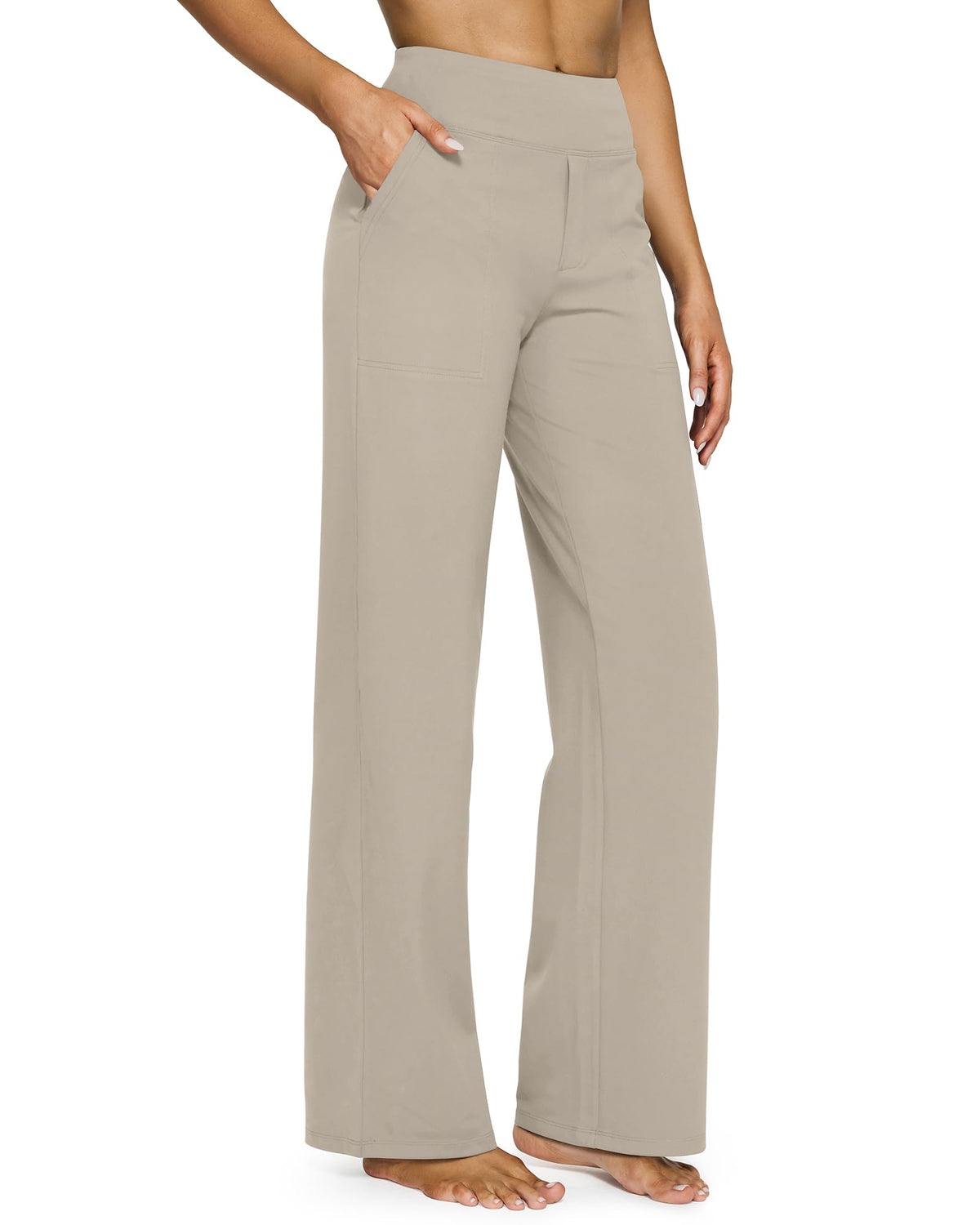 💝💝Women's wide leg pants with pockets