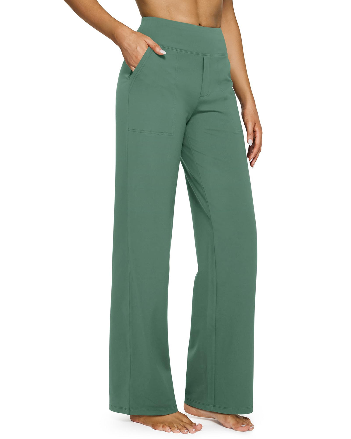💝💝Women's wide leg pants with pockets