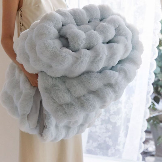 Luxury Double-Sided Fluffy Blanket – Ultra Soft Cozy Throw for Bed & Sofa