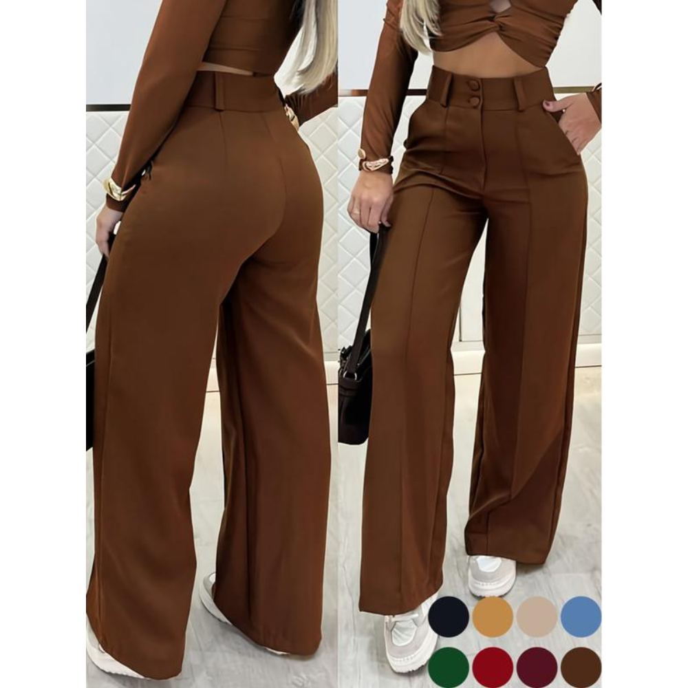 💝💝Women’s High-Waisted Wide-Leg Pants – Casual & Comfortable ❤️