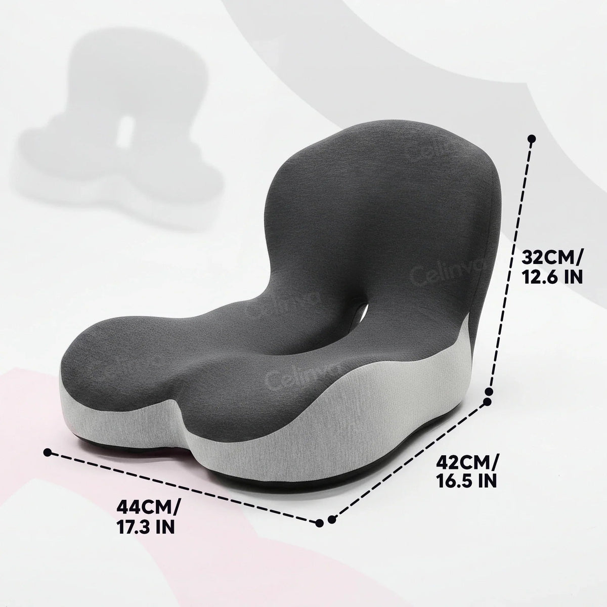 Ergonomic Memory Foam Seat Cushion