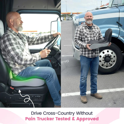Ergonomic Memory Foam Seat Cushion