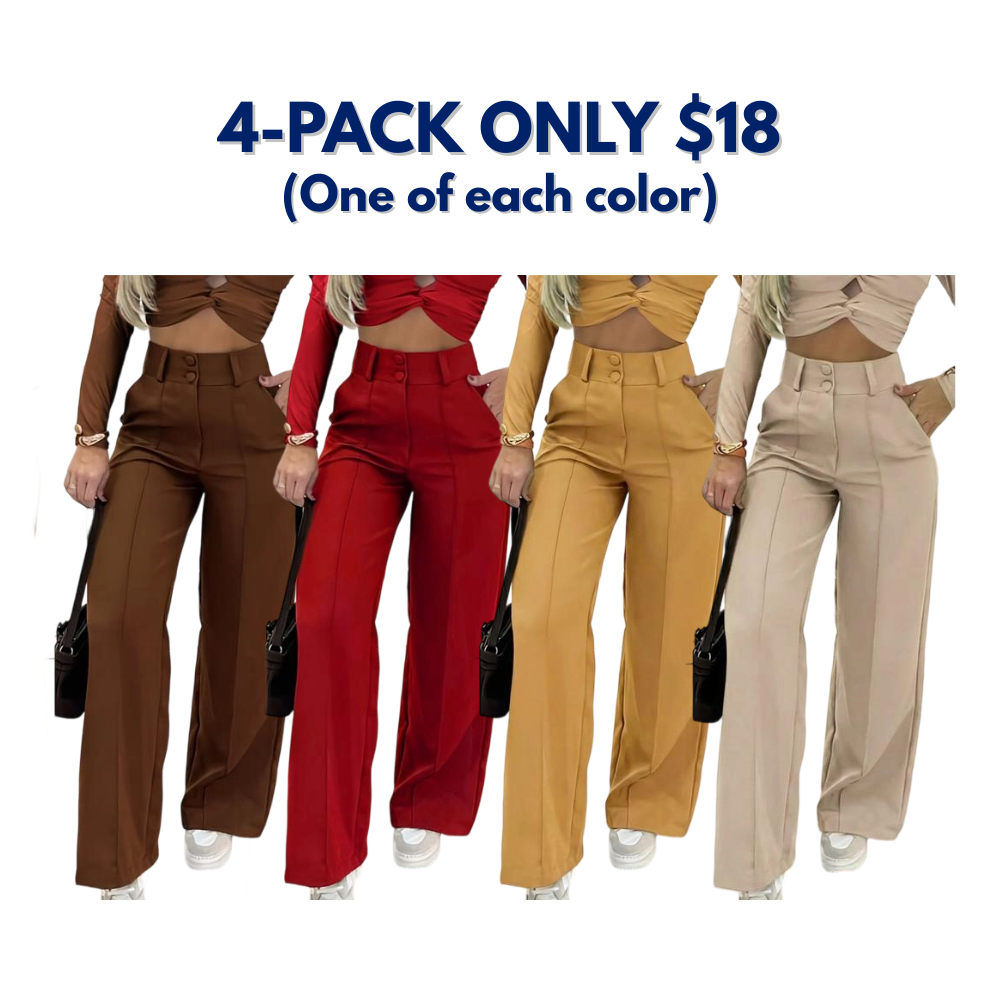 💝💝Women’s High-Waisted Wide-Leg Pants – Casual & Comfortable ❤️