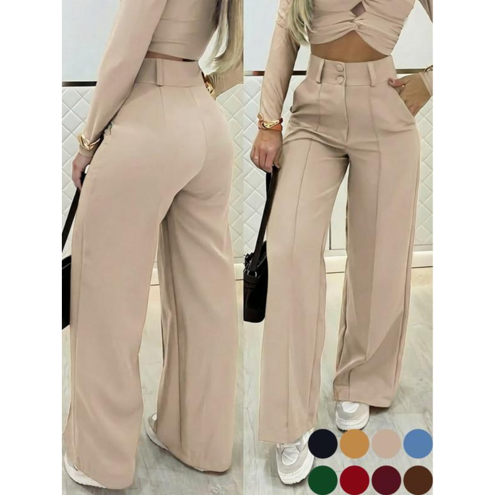 💝💝Women’s High-Waisted Wide-Leg Pants – Casual & Comfortable ❤️
