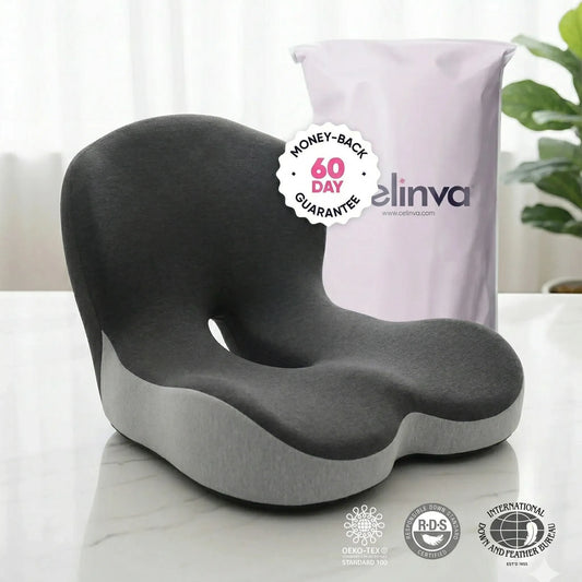 Ergonomic Memory Foam Seat Cushion