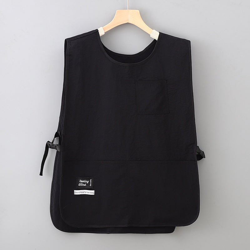 Everyday Kitchen Apron with Large Pocket – Adjustable Waterproof-Resistant Design