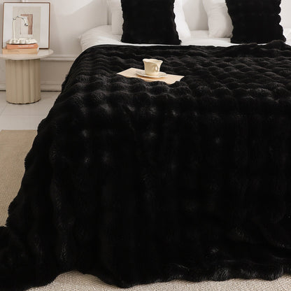 Luxury Double-Sided Fluffy Blanket – Ultra Soft Cozy Throw for Bed & Sofa