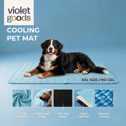 Self-Cooling Dog Cooling Mat – No Water, No Freezing