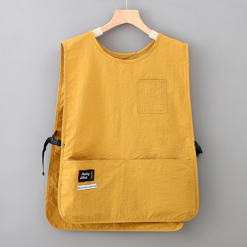 Everyday Kitchen Apron with Large Pocket – Adjustable Waterproof-Resistant Design