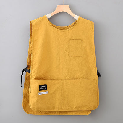 Everyday Kitchen Apron with Large Pocket – Adjustable Waterproof-Resistant Design