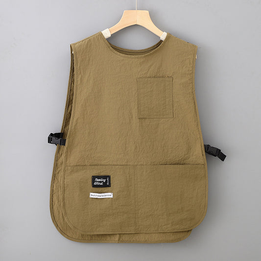 Everyday Kitchen Apron with Large Pocket – Adjustable Waterproof-Resistant Design