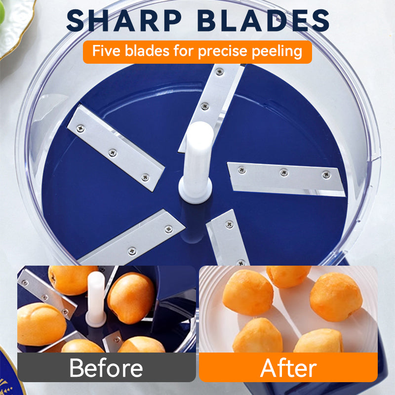 Automatic Electric Fruit & Vegetable Peeler – Fast, Easy & Rechargeable