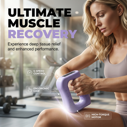 Portable Wearable Massage Device with Adjustable Strap