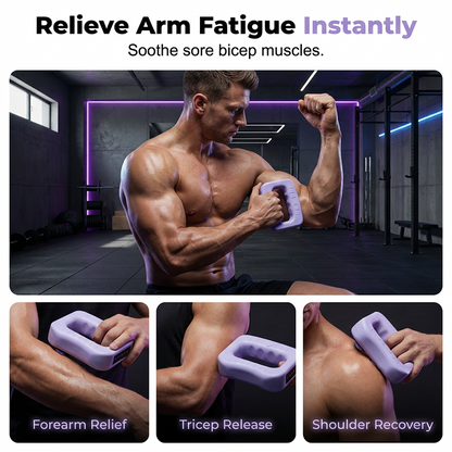 Portable Wearable Massage Device with Adjustable Strap