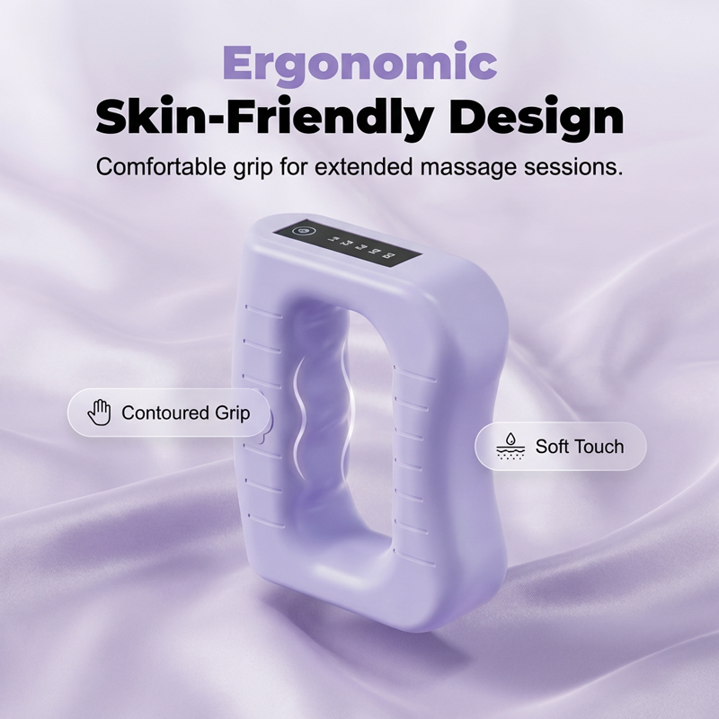 Portable Wearable Massage Device with Adjustable Strap