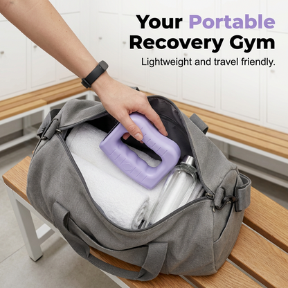 Portable Wearable Massage Device with Adjustable Strap