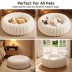 Ultra Soft Calming Round Cat & Dog Bed