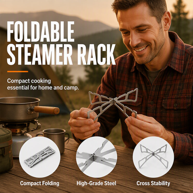 Ultralight Folding Alcohol Stove Stand for Camping