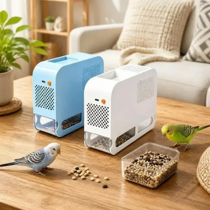 Electric Bird Seed Sheller – Automatic Seed & Chaff Separator